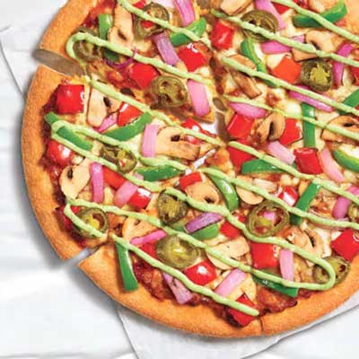 "Ultimate Tandoori Veggie ( Pizza hut) (Medium) - Click here to View more details about this Product